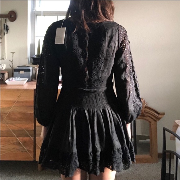 Traded💞! Zimmermann sz 1 eyelet ruffle sundress - Picture 2 of 8